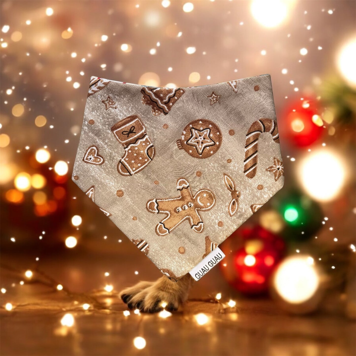 Christmas Reverse Dog Bandana