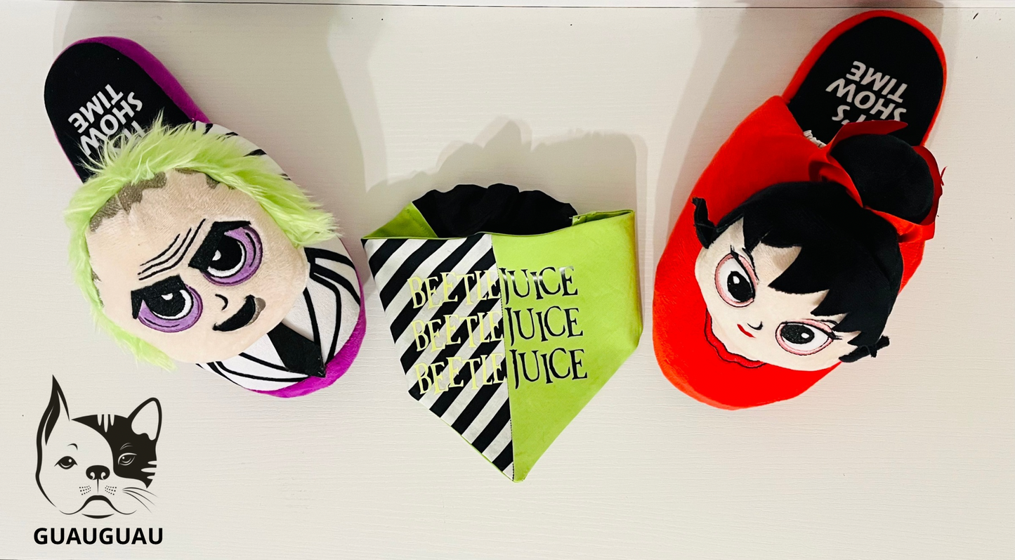 Beetlejucie Halloween Reversible Bandana