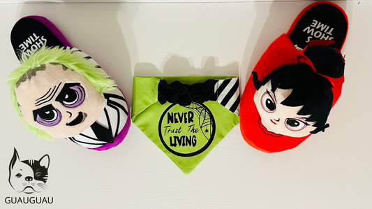 Beetlejucie Halloween Reversible Bandana